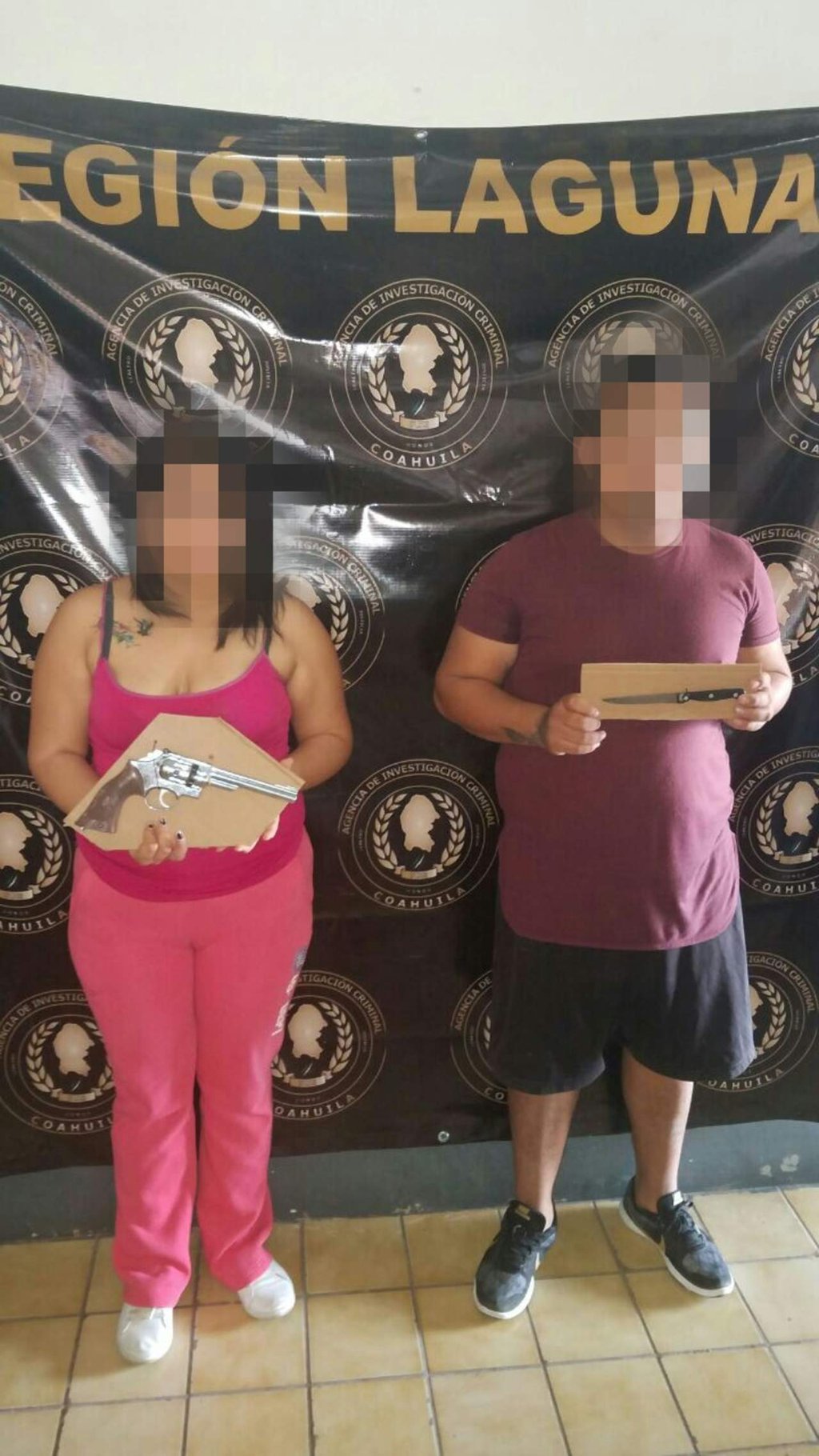 Detienen a dos personas por el delito de robo con violencia