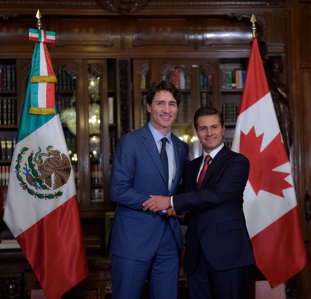 Inician México y Canadá 2018 con una visible y estratégica cercanía