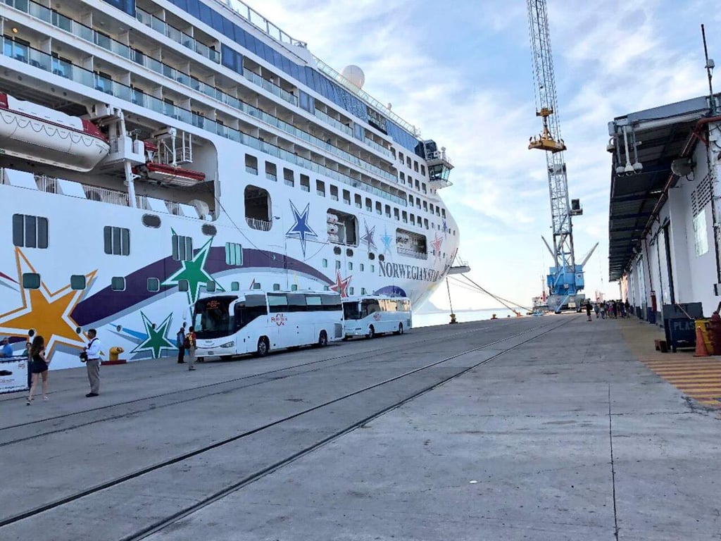 Arriba el Norwegian Star a Mazatlán; primer crucero de 2018