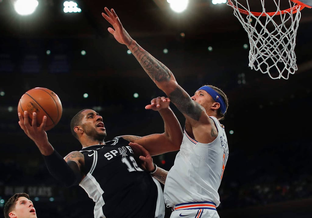 Vence Spurs de San Antonio 100-91 a Knicks de Nueva York
