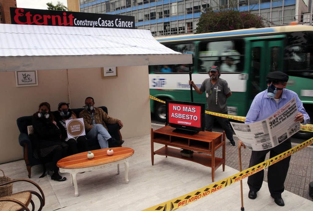 México, entre los países latinoamericanos sin vetar el asbesto