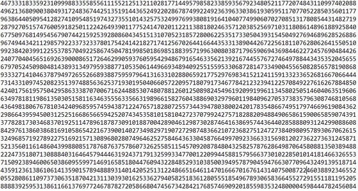 Descubre el número primo más largo