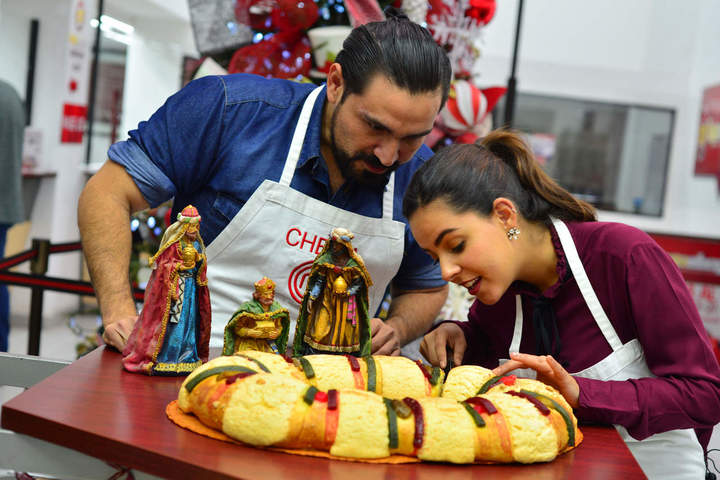 Parten la rosca al estilo MasterChef