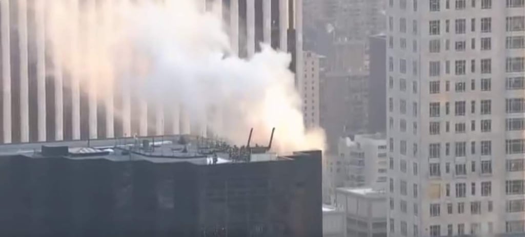 Se registra incendio en Torre Trump en Nueva York