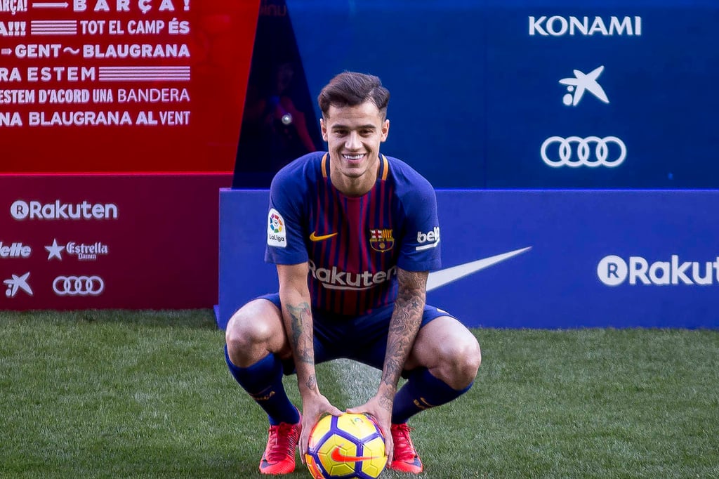 Lesión demora el debut de Coutinho con el Barcelona