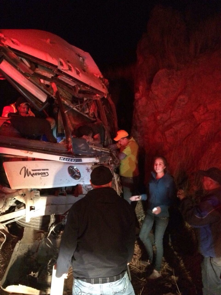 Hospitalizados, 22 sobrevivientes del 'camionazo'