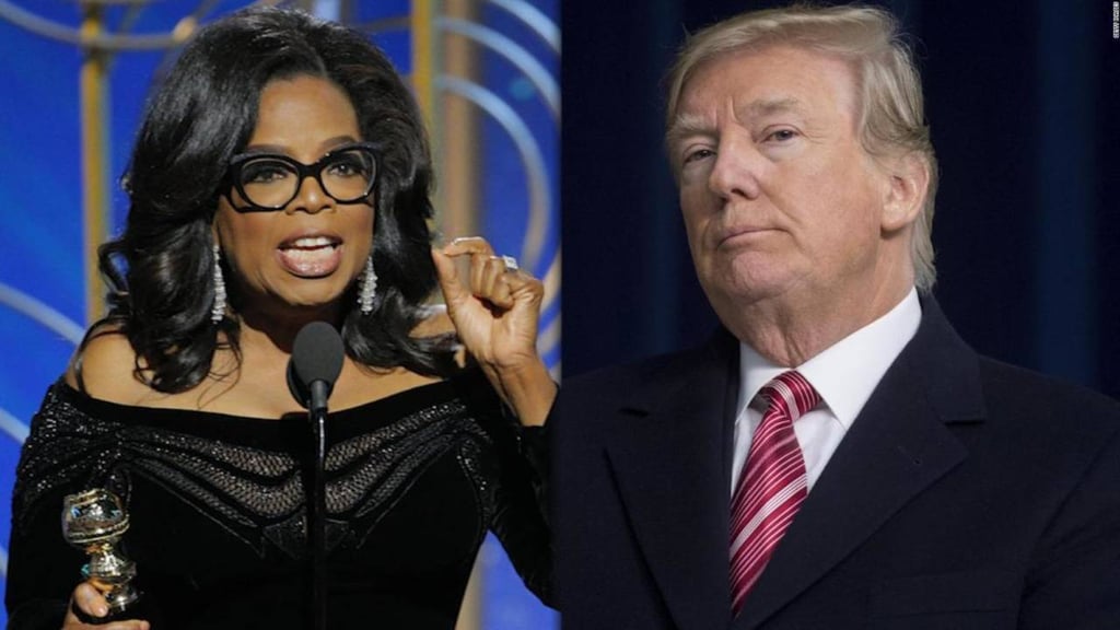 'Venceré a Oprah', dice Trump