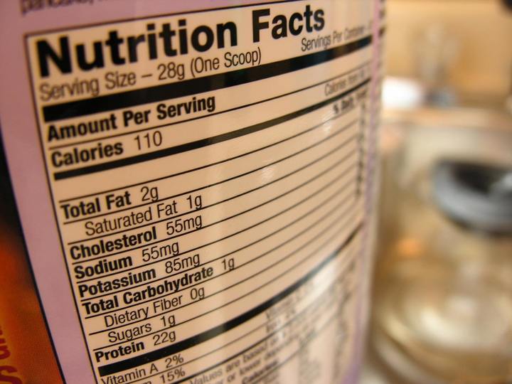 La importancia de leer las etiquetas de los alimentos