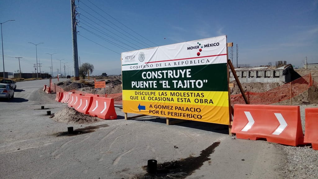 Por obras de puente, también cierran camino Santa Rita-La Unión