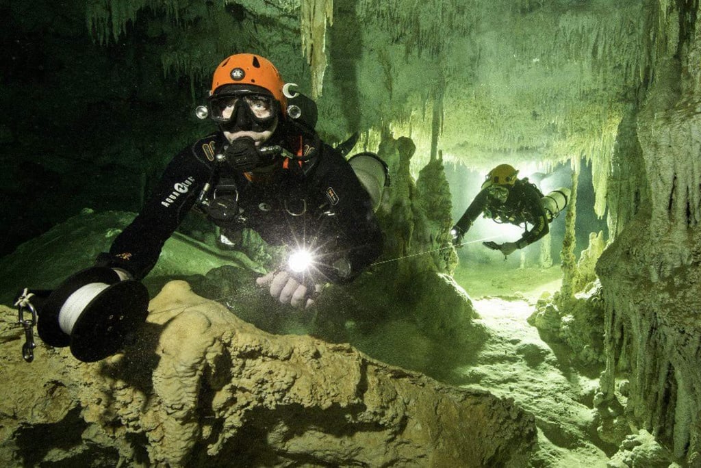 Encuentran en México caverna inundada más grande del mundo