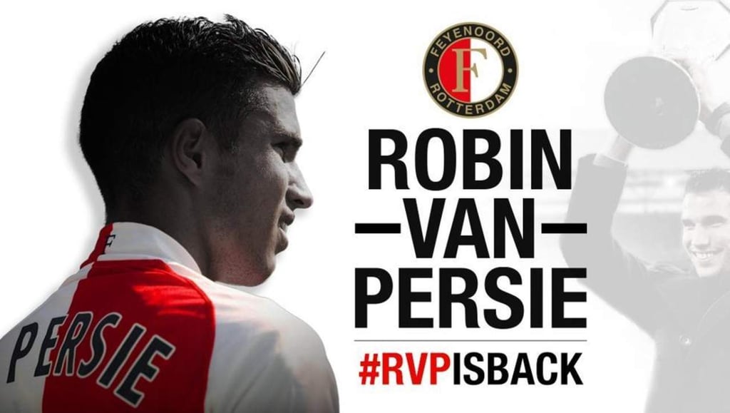 Robin Van Persie ficha con el Feyenoord de Rotterdam