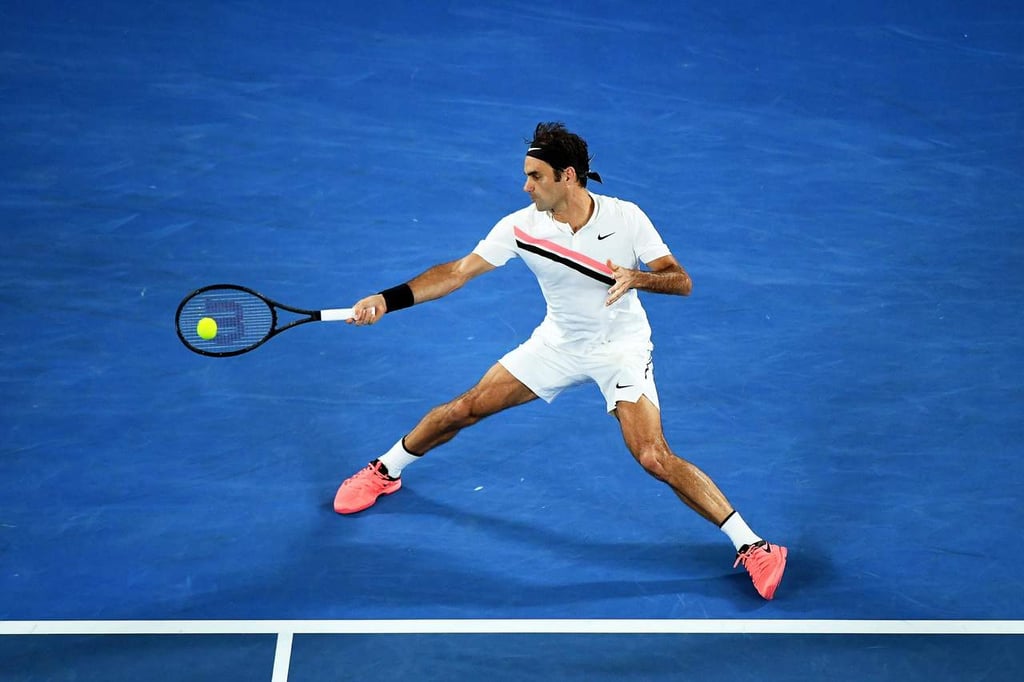 Federer sigue sin perder set en el Abierto de Australia
