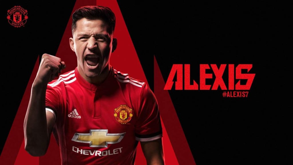 Alexis Sánchez, nuevo jugador de Manchester United