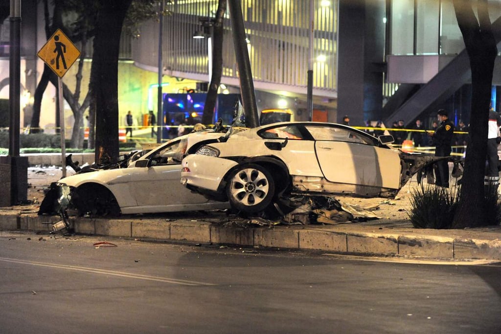 Declaran culpable a conductor de BMW que chocó en Reforma