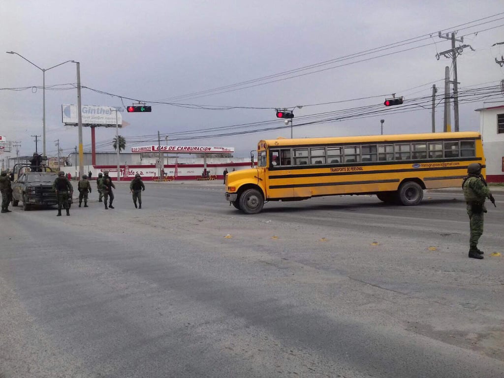 Liberan bloqueos en Reynosa