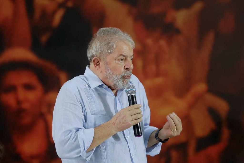 Rechaza Lula querer ser candidato para protegerse de la Justicia