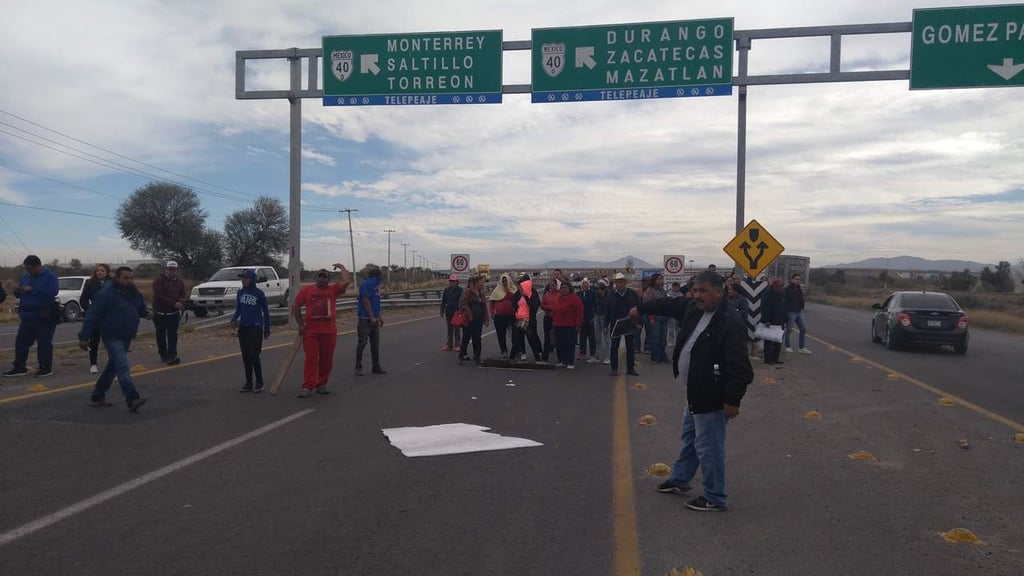 Impiden paso de Caravana por la Dignidad con bloqueo en la Jiménez-GP
