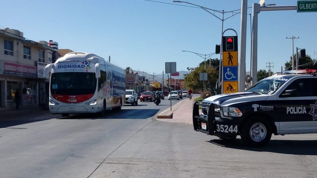 Sin contratiempos, avanza Caravana por la Dignidad en Torreón