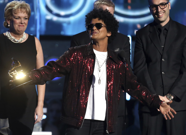 Bruno Mars, el rey de los Grammy