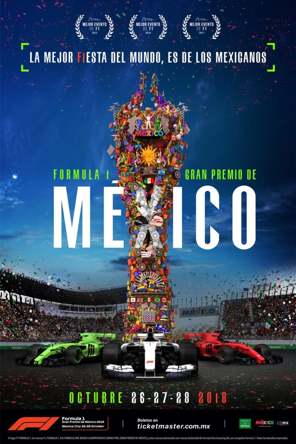 El GP de México ya tiene cartel oficial