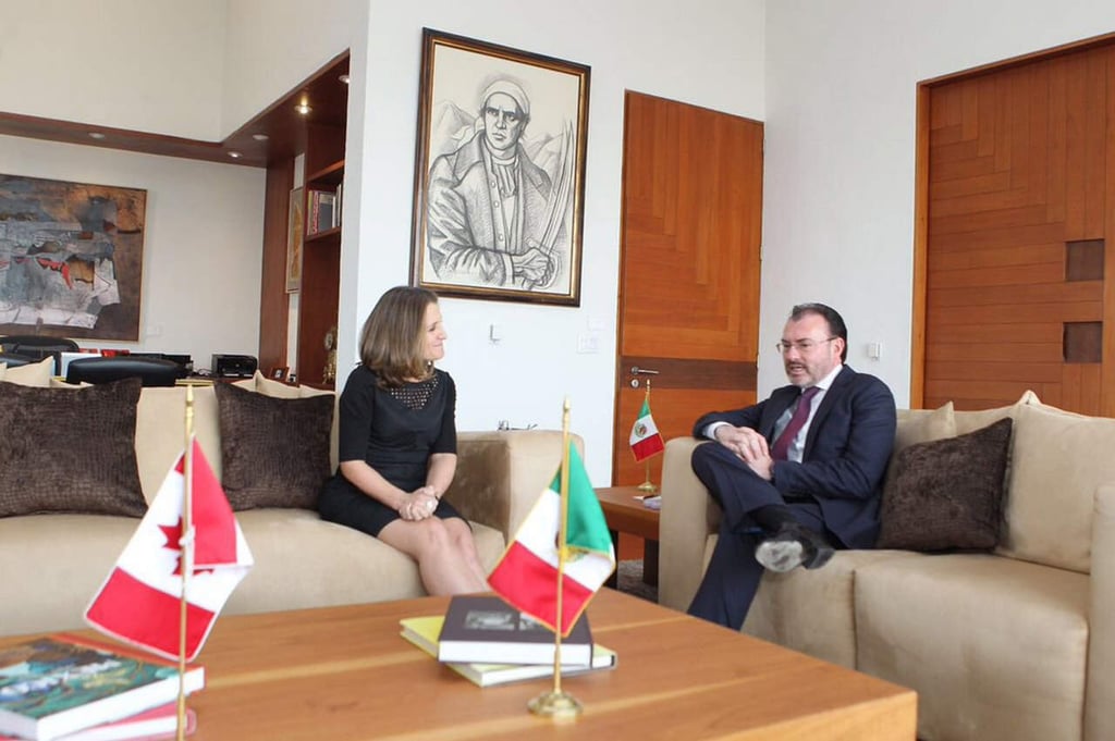 Canciller de Canadá se reunirá con presidente Peña Nieto