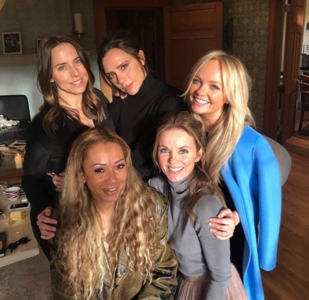 En Instagram, las Spice Girls se reúnen