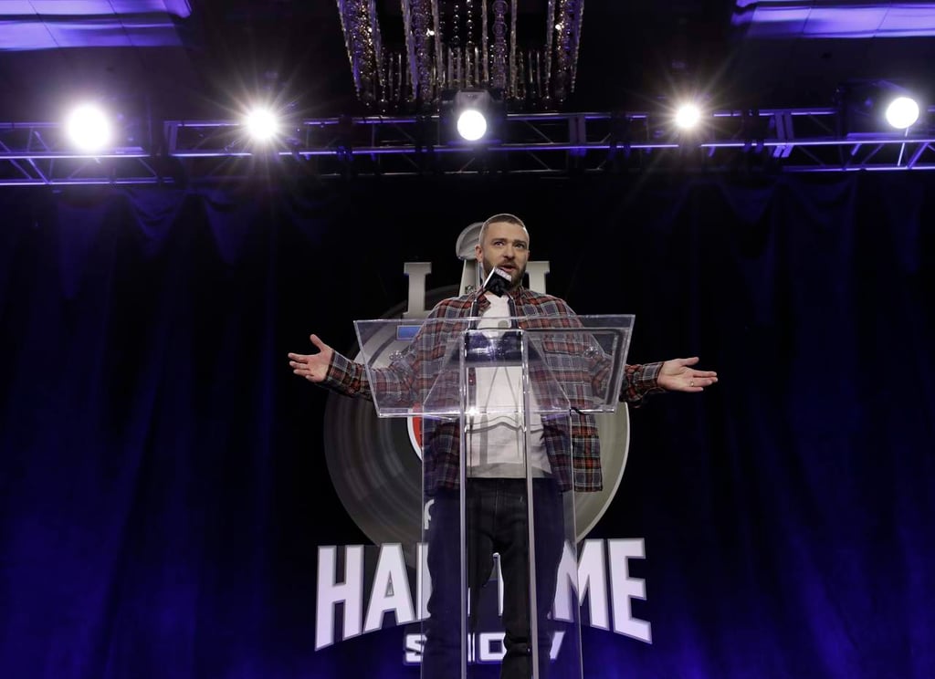 Holograma de Prince, en show de Timberlake en el Super Bowl