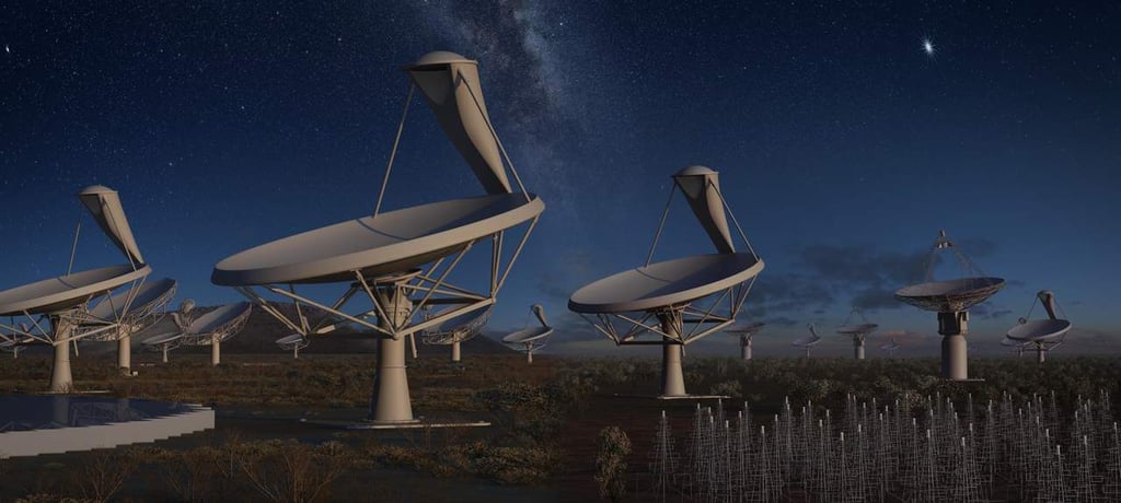 SKA, el mayor radiotelescopio para buscar vida inteligente en el cosmos