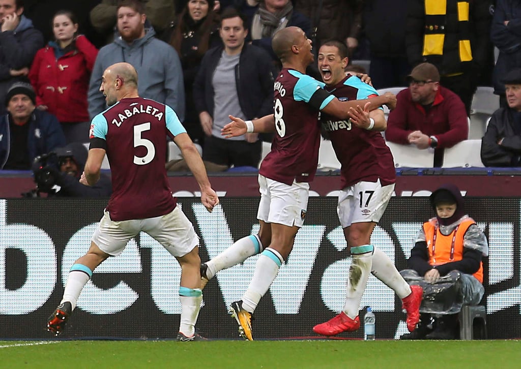 Colabora 'Chicharito' en triunfo de West Ham ante Watford