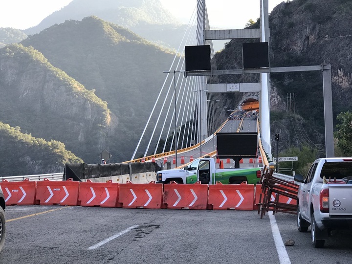 De 150 mdp, daños a puente El Carrizo