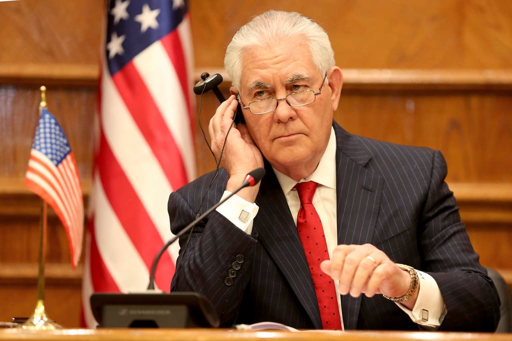Pide Tillerson que Irán retire sus militares y milicias de Siria
