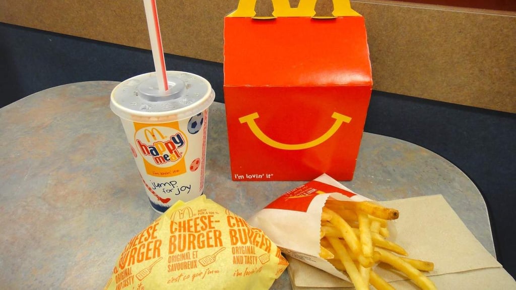 McDonald's cambia el menú del Happy Meal