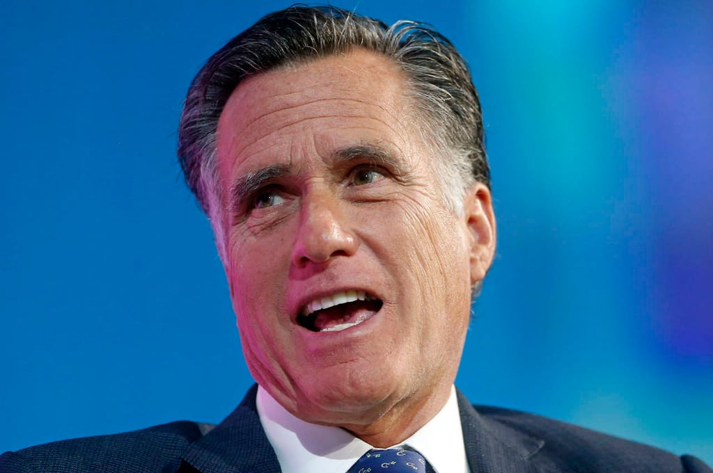 Oficializa Mitt Romney que se postula al Senado