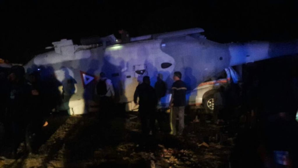 Se desploma helicóptero del Ejército en Oaxaca; hay víctimas fatales