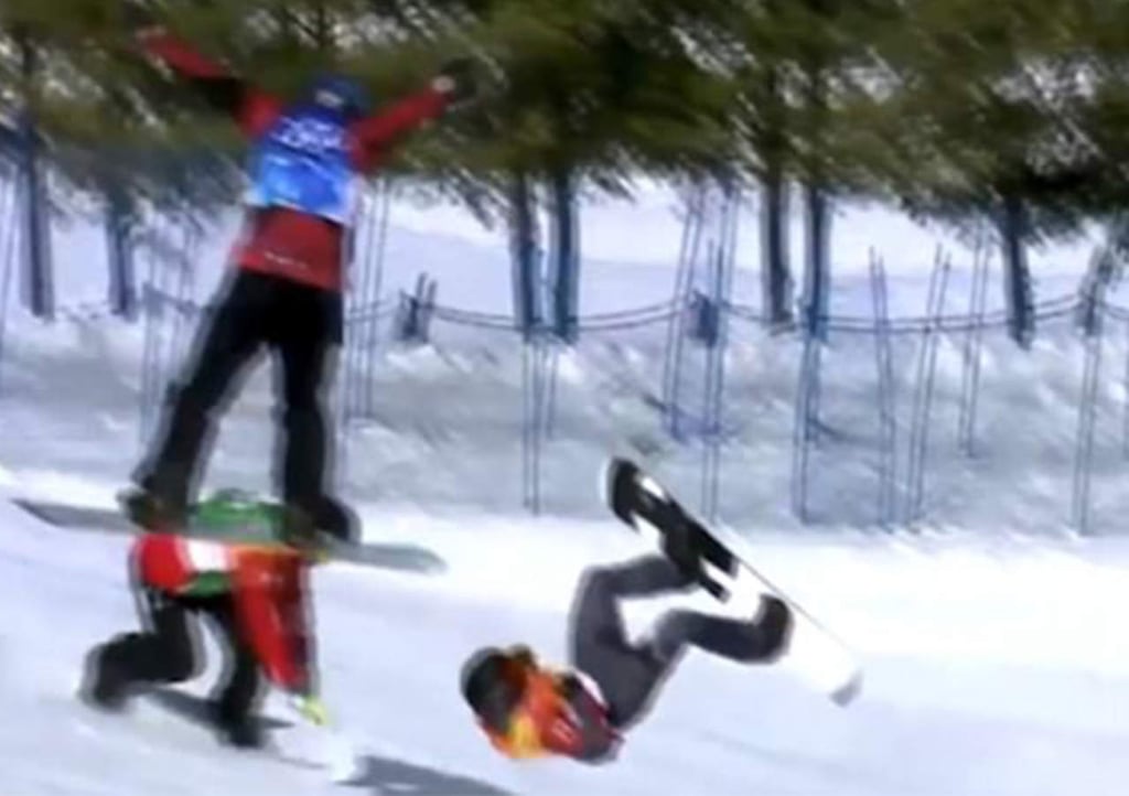Snowboarder se rompe el cuello durante olimpiadas