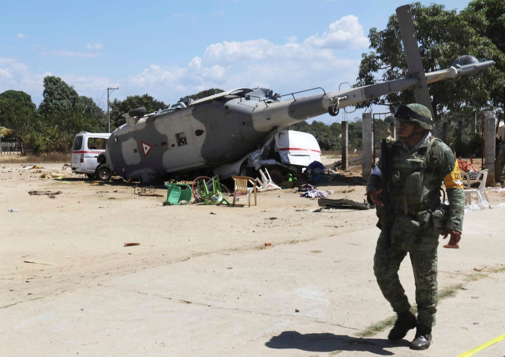 ¿Cómo es el helicóptero que cayó en Oaxaca?