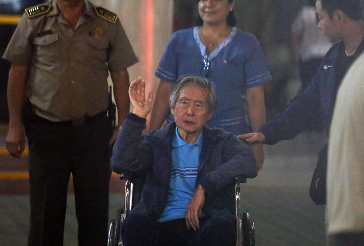 Tribunal peruano juzgará a Fujimori