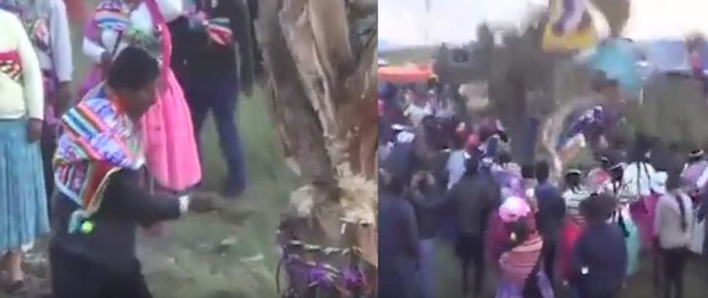 Hombre muere tras ser aplastado por un árbol en un carnaval