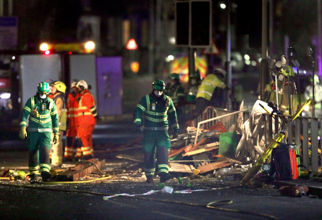 Explosión en edificio de Leicester deja cuatro heridos