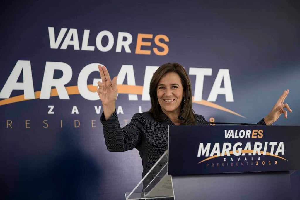 Calderón, el mayor donante para la campaña de Zavala