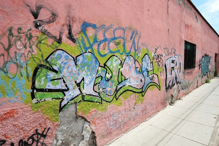 Por graffiti, hasta 12 años de prisión