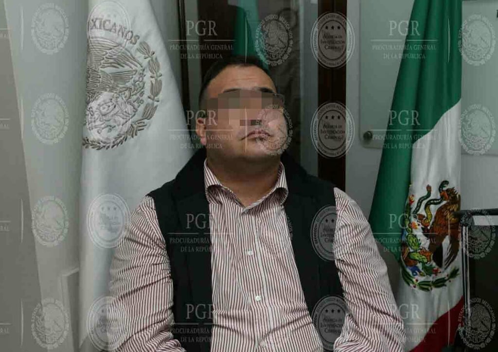 Se pone Javier Duarte a disposición de PGR en caso de desaparición