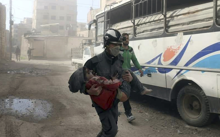 Ataques en Ghouta, crímenes de guerra