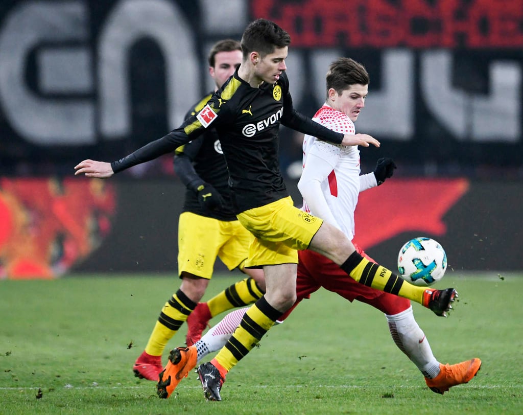 Leipzig y Borussia Dortmund empatan en Bundesliga