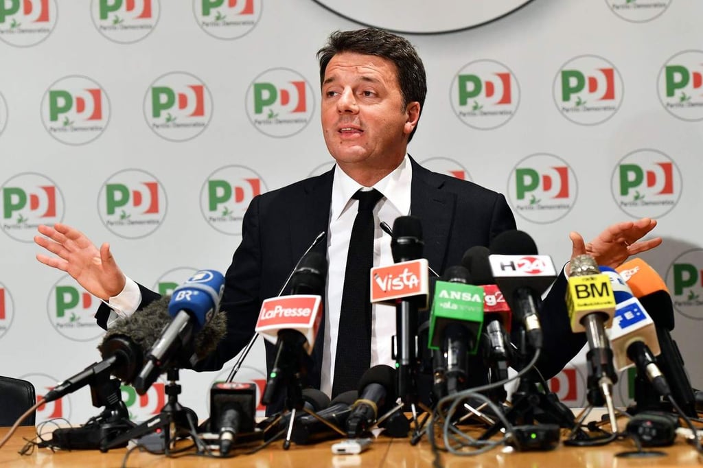 Dimite Renzi tras derrota en las elecciones de Italia