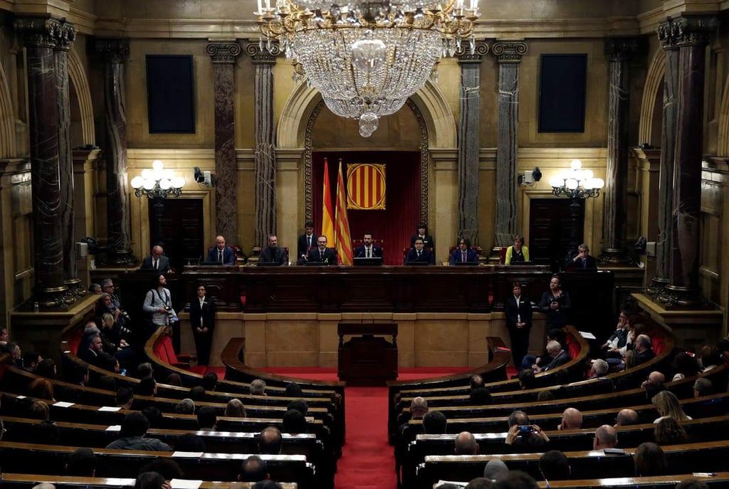 Parlamento catalán podría elegir presidente a un candidato preso