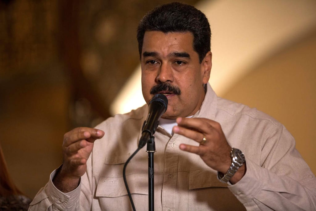 Acusa Maduro a EU de presionar a secretario general de ONU