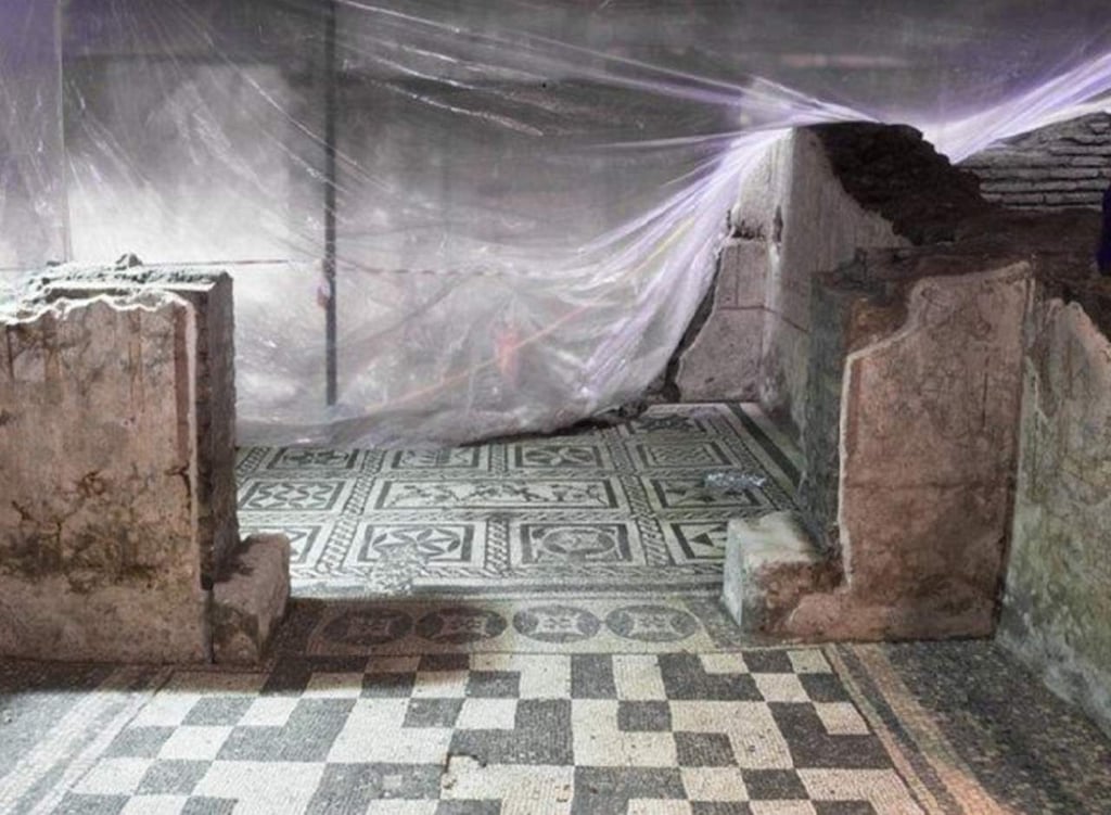 Descubren ruinas antiguas bajo la construcción del metro en Roma