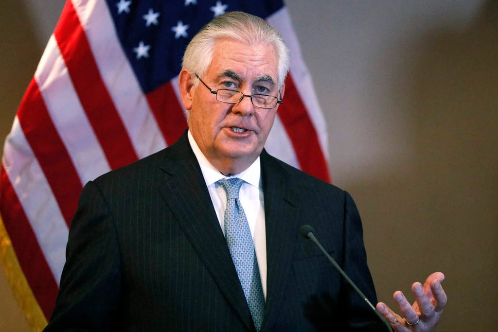 EU está 'lejos' de abrir negociaciones con Corea del Norte: Tillerson