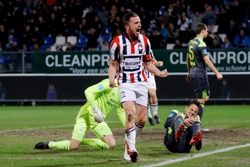 Willem II sorprende al PSV con goleada